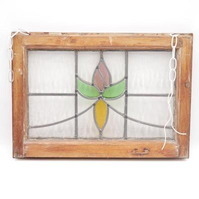 Hanging Stained Glass Window