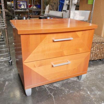 ALF Italia Contemporary 2-Drawer Bedside Table