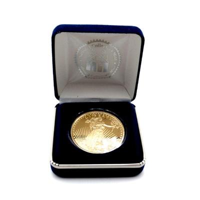 National Collector's Mint 24k Gold Plated 1933 Double Eagle Tribute Proof