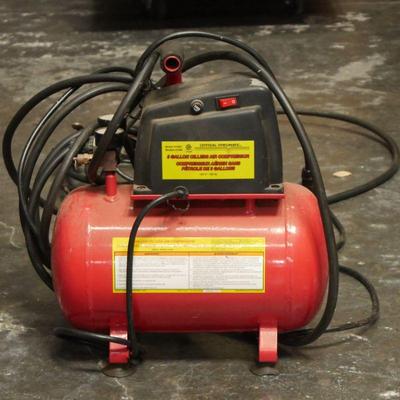 Central Pneumatic 3 Gallon Oilless Air Compressor