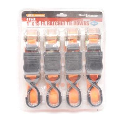 HaulMaster 1" x 15 FT. Ratchet Tie Downs