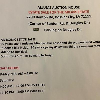 Estate sale photo