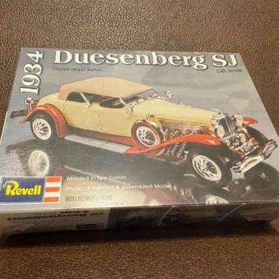 https://ctbids.com/estate-sale/33681/item/3767044/Revell-1934-Duesenberg-SJ-Model-Car-Vintage-New-In-Box-Never-Opened