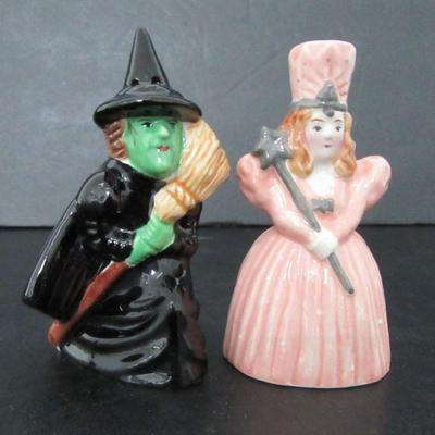 Wicked Witch & Glinda Salt & Pepper Shakers