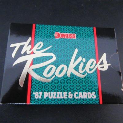 1987 Donruss Baseball 57-Card Rookie Set - Sealed