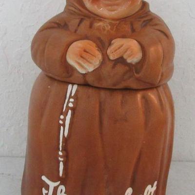 Vintage 1960s Twin Winton "Monk Friar" Cookie Jar