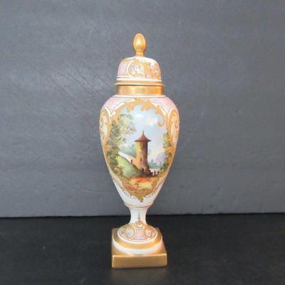 Antique (Possibly 1804-1809) Sèvres Pedestal Urn - 11½" Tall