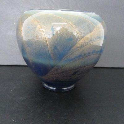 Vintage Northern Lights Candles Esque Globe Candle - 6" Diameter Widest x 5¼" Tall