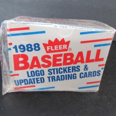 1988 Fleer Baseball Update 132-Card Set - Sealed