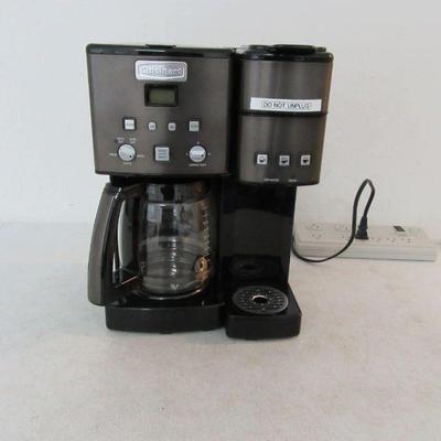 Cuisinart Coffee Center 12-Cup Coffee Maker & Single Cup Brewer - Black