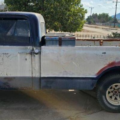 Vintage 1967 Chevy C10 pickup...bidding only at estate sale
