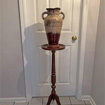 Bombay Pedestal Stand & Vintage Royal Haeger Vase.jpg