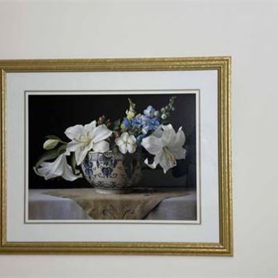 Ken Marlow Lilies in Delft Blue .jpg