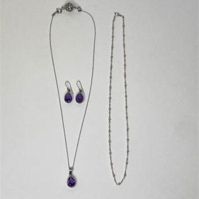 Sterling Silver Earring & Necklace Collection .jpg