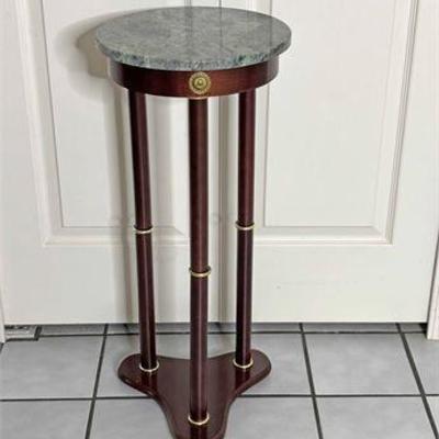 Marble Top Pedestal Table .jpg
