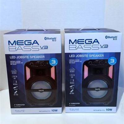 Sealed Tzumi Megabass V3 Speakers .jpg