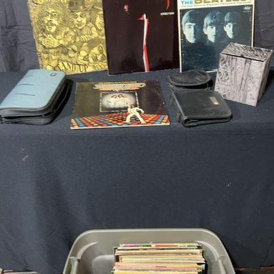 Mystery Lot Of Albums And CD’s: The Beatles, Led Zeppelin & More

