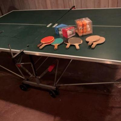 Ping Pong/Table Tennis With Paddles And Table Tennis Balls
