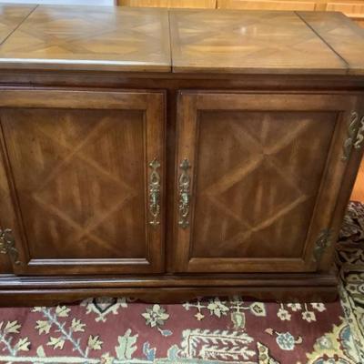 $195 server/bar 31"H 42"W 19"depth -60"W when open