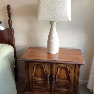 $55 Stanley Furniture nightstand 25"H 30"W 16"depth 