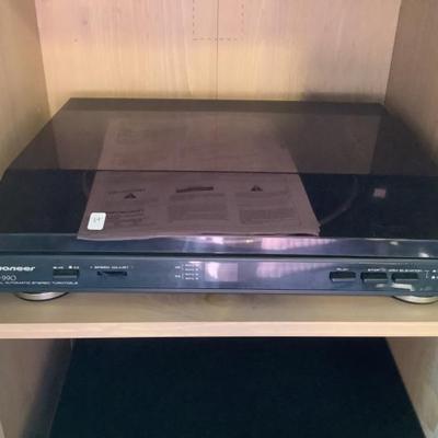 Sold $34 Pioneer turntable 