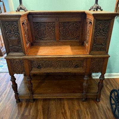 Antique Bar Cabinet
