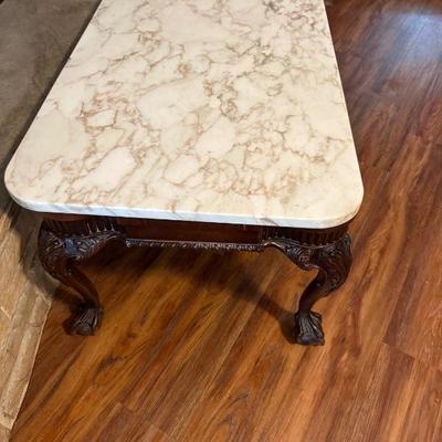 Marble Top Coffee Table