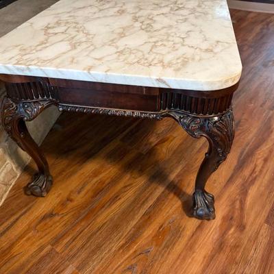 Marble Top Coffee Table