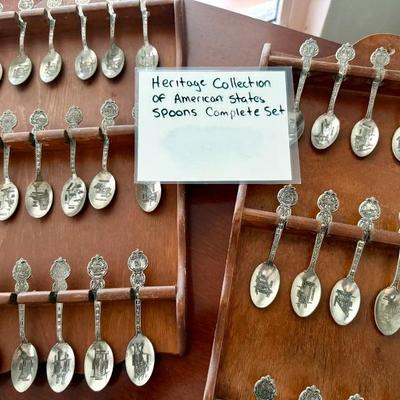 50 State Spoon Set Complete