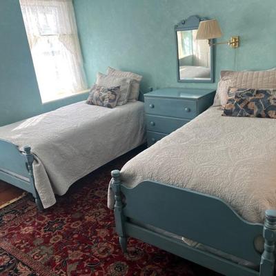Twin beds