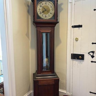 The New Haven Clock Company 92” tall
