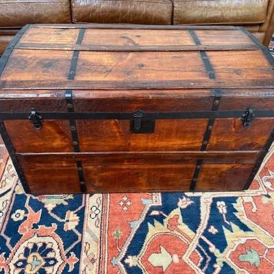 Civil War era chest with rare drawbolts, Circa 1864 40 x 23 x 22