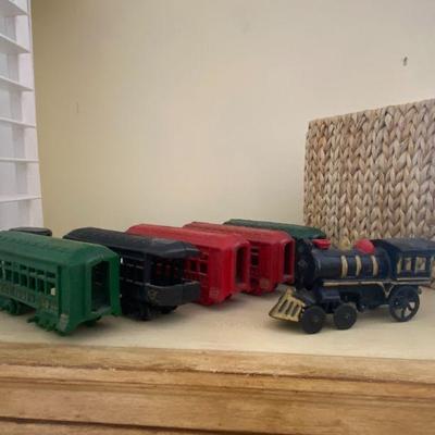 Cast Iron Train Set