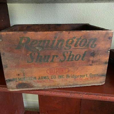 Remington Wood Crate
