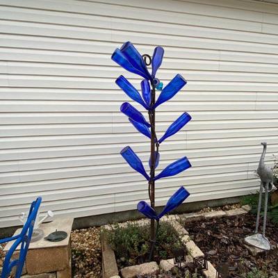 Blue Bottle Tree