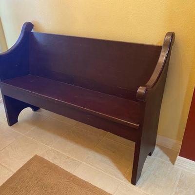Wood Bench