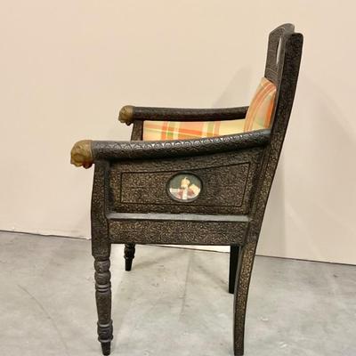 Carved with Inlay