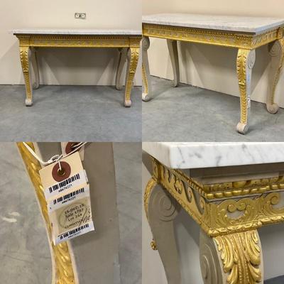 Pair French Empire Consoles