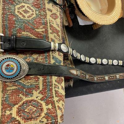2 BELTS/BUCKLES