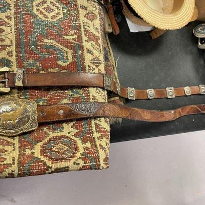 2 BELTS/BUCKLES