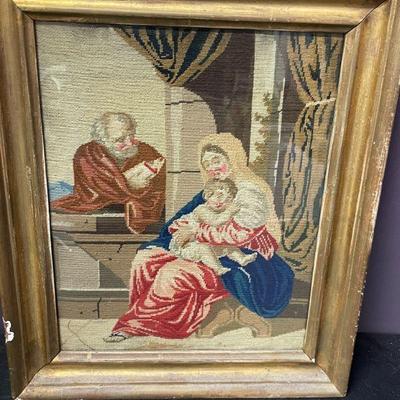 VICTORIAN NEEDLEPOINT