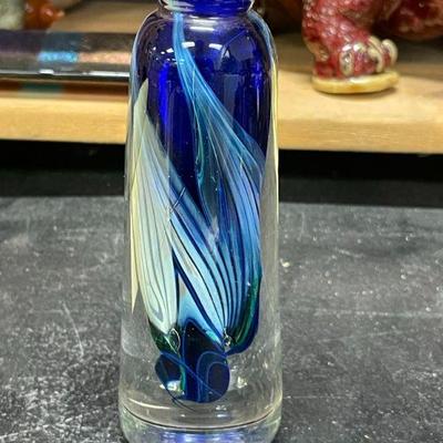 SRT GLASS BUD VASE