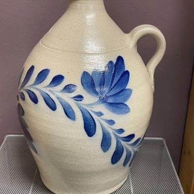 SALMON FALLS STONEWARE JUG