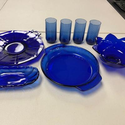 BLUE GLASS