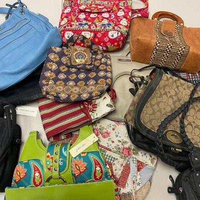 PURSES - COACH, ROSETTI, ETC