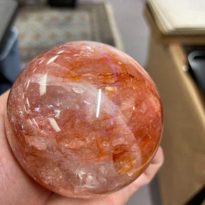 FIRE QUARTZ SPHERE