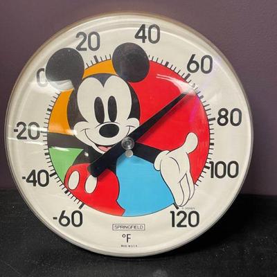 MICKEY MOUSE THERMOMETER