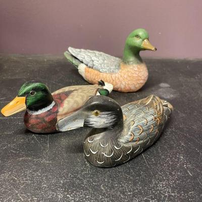 SMALL PAINTED DUCKS