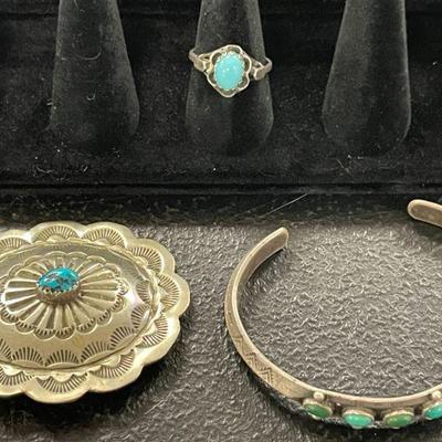 STERLING & TURQUIOSE LOT