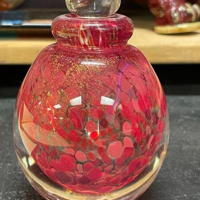 ART GLASS - PERFUME BOTTLE